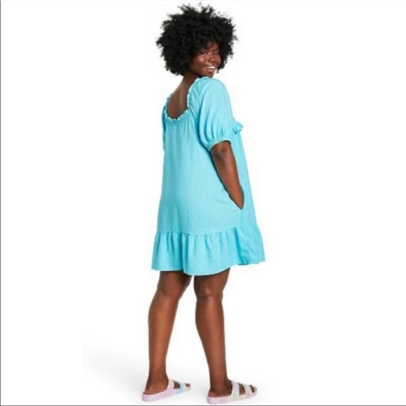 Stoney Clover Lane x Target Women's Short Sleeve Ruffle Dress 1X - Picture 5 of 7